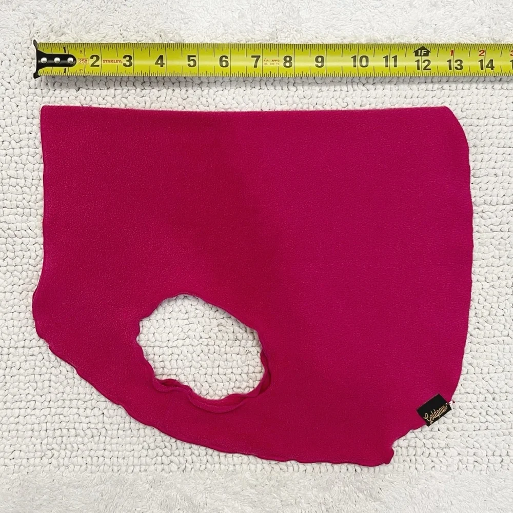 Goldpaw Series - Stretch Fleece Sleeveless Dog Tank Top | Hot Pink, Size 16